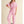 Washed Cotton Utility Jumpsuit in Pink