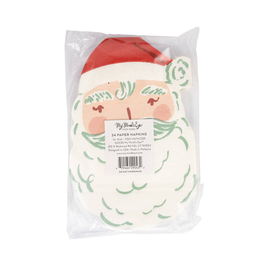 St Nick Dinner Napkin by My Mind’s Eye