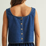Soft Denim Sleeveless Top