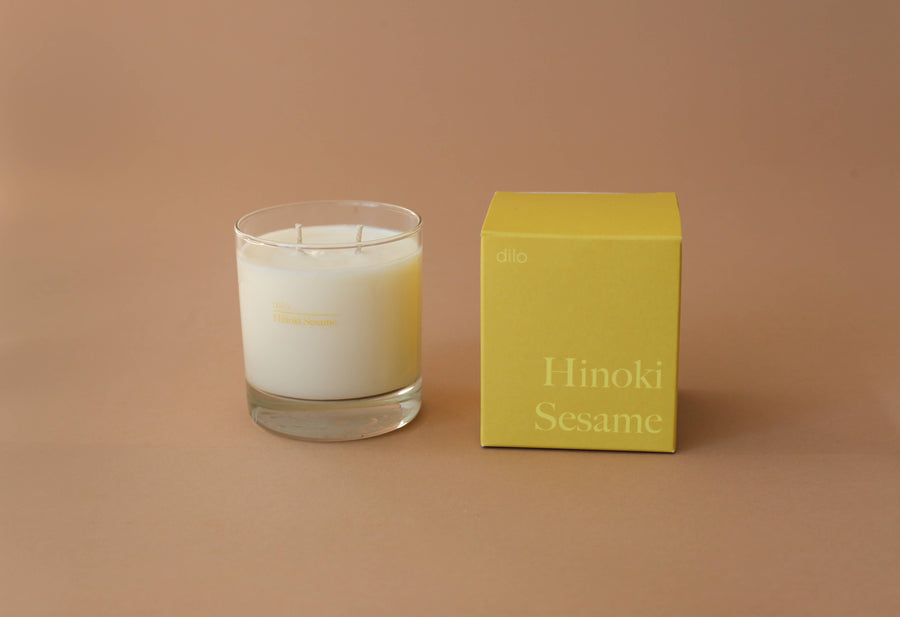 Hinoki Sesame Candle by dilo