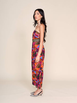 Labana Jumpsuit in Supersonic Purple by dRA