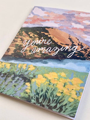 You're Amazing Nature Landscape Greeting Card