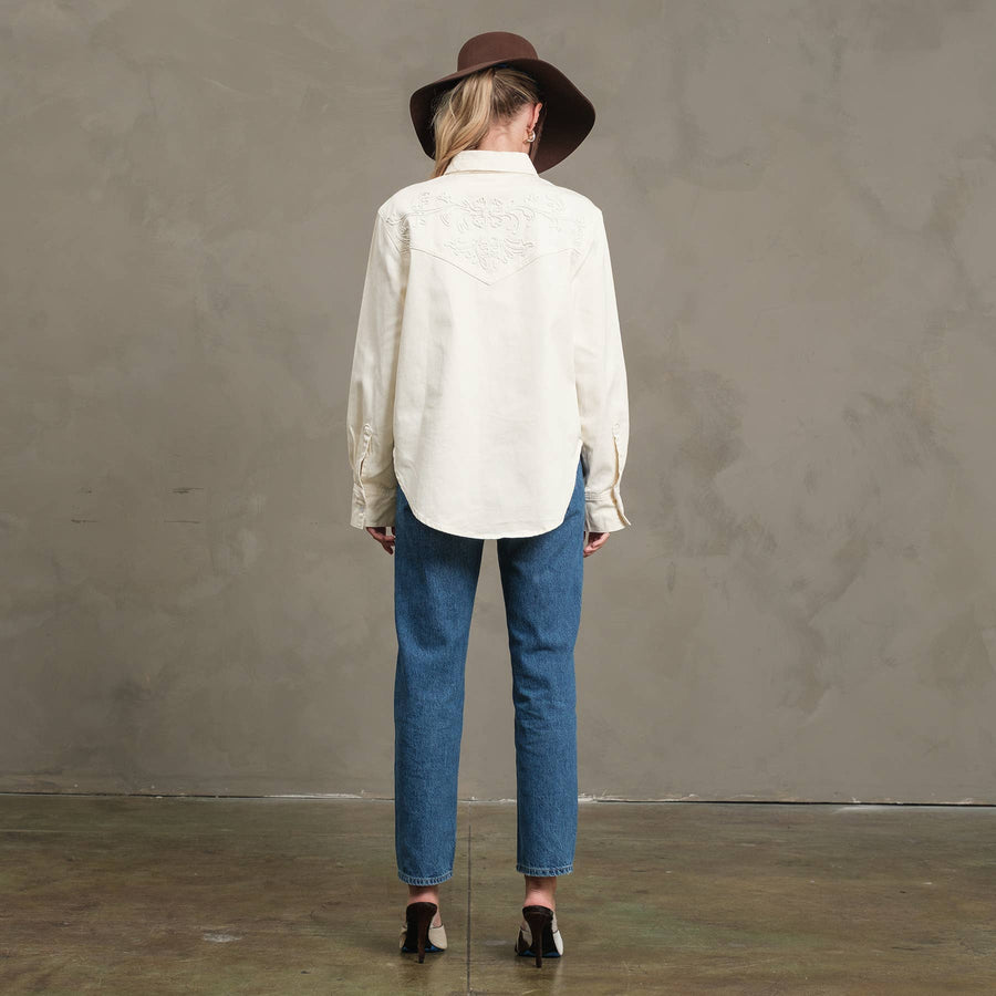 Embroidered Western Shirt