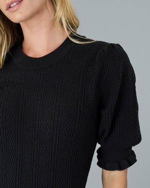 Sorority Sweater in Black Beauty by Downeast