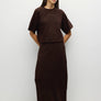 The Danica Skirt | Knit Midi Skirt by Mod Ref