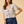 Floral Embroidery Scalloped Trim Top