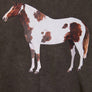 Horse Graphic Wash Oversized Sweatshirt by le lis