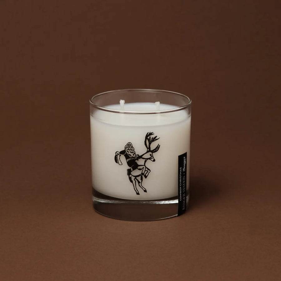 Cowboy Christmas Candle by Ranger Station