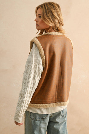 Reversible Sherpa Vest
