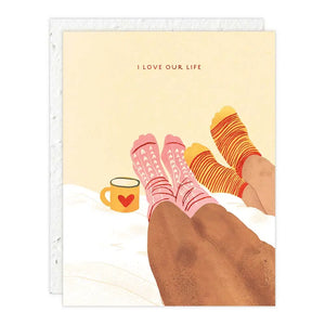 Love Our Life - Love + Friendship Card