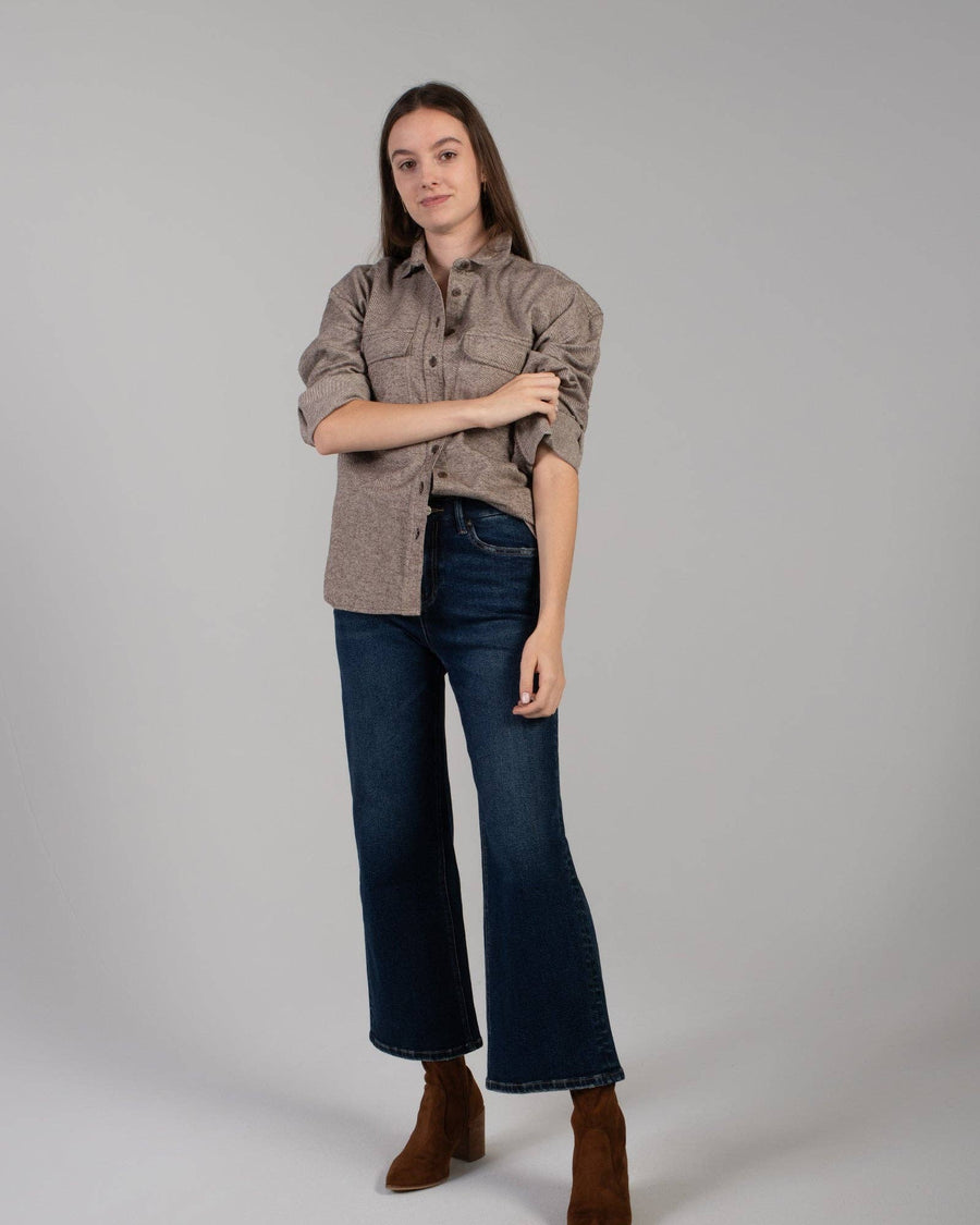 Colleen Shirt in Brown by Downeast