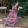 Cabernet Gingham Jane Dress by Sunshine Tienda