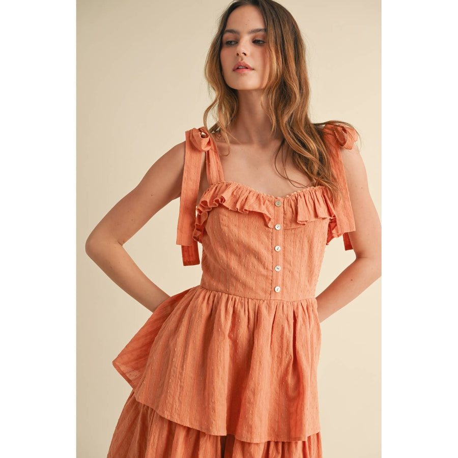 Tiered Ruffle Maxi Dress