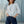 Eyelet Embroidered Scallop Hem Tee