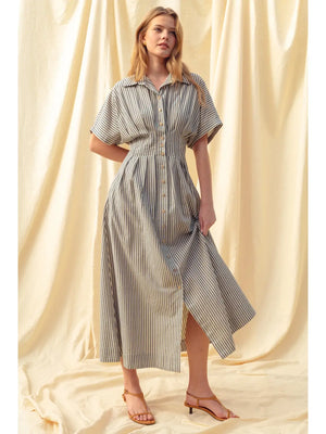 Striped Buttondown Shirt Dress – Townsend Provisions