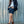 Navy Plaid Button Front Pocket Jacket