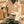 Rib-Knit and Denim Layered-Look Split-neck Collared Sweater