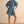 Chambray Denim Button Front with Pleat Detail Dress