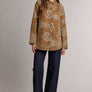 Bandana Print Button-Up Shirt