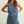 Sleeveless Button Front True Denim Dress