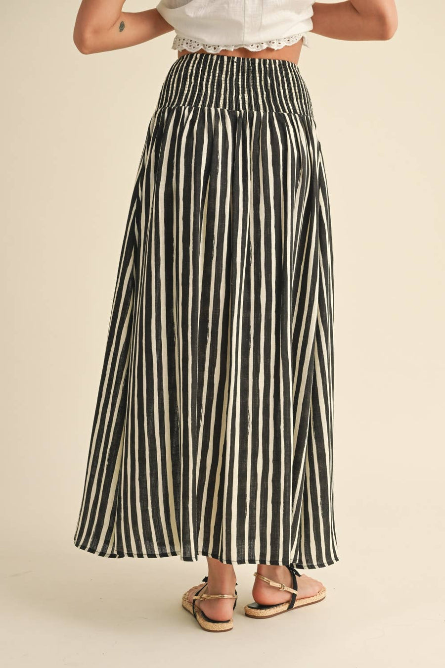 Elastic Waist Skirt