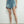 Classic Denim Mini Skorts by Aaron & Amber