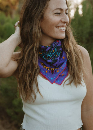 Electric Desert Parade Bandana by Bandits Bandanas