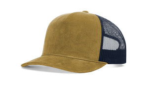 Round Top Pop. 87 - Yellow Corduroy/Mesh Navy Back