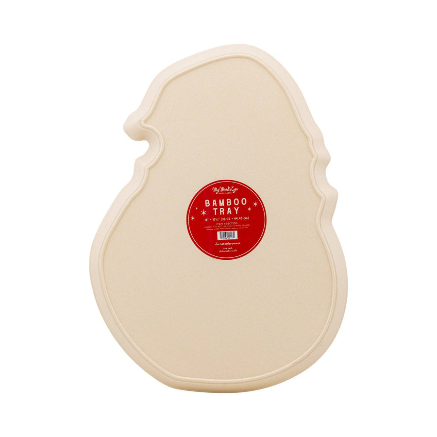 Santa Bamboo Tray by My Mind’s Eye