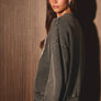 Horse Graphic Wash Oversized Sweatshirt by le lis