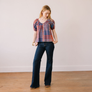 Cabernet Gingham Frances Top by Sunshine Tienda