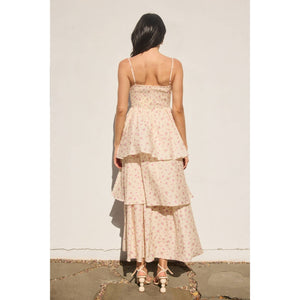 Girl Talk Corset Layered Dress