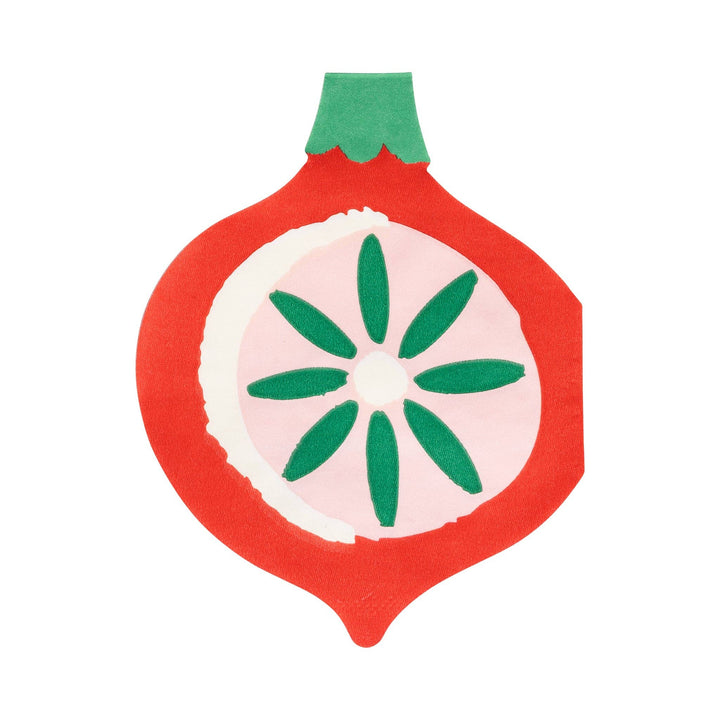 Ornament Cocktail Napkin by My Mind’s Eye