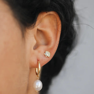 Pearl Drop Earrings by JaxKelly