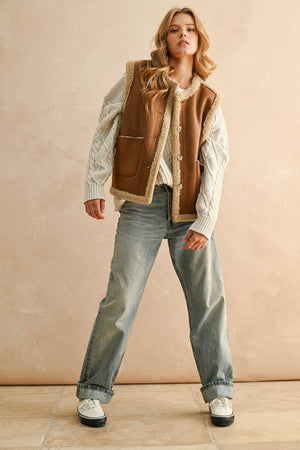 Reversible Sherpa Vest