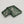 Marbled Scalloped Tray Set in Fire Whirl Green by Craft Boat