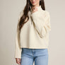 Textured Half Zip Pullover Top