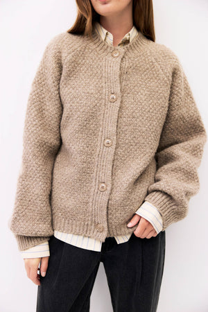 The Juna Cardigan | Weave Sweater Cardigan by All Row