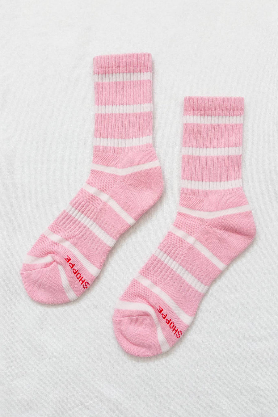 Striped Boyfriend Socks by Le Bon Shoppe