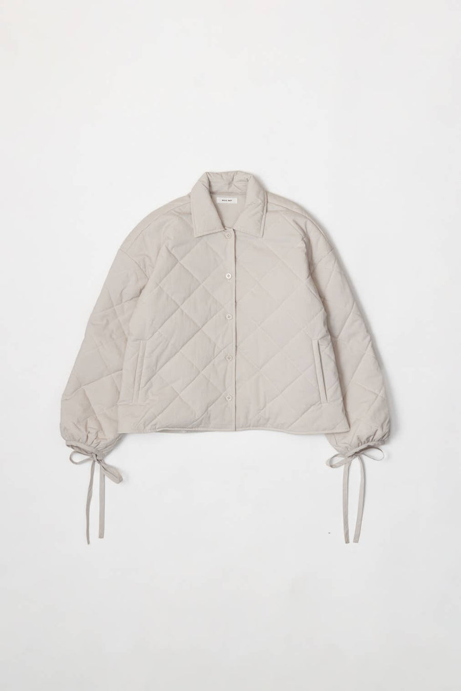 The Cameron Jacket in Bone by all: row