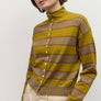 The Claude Cardigan | Striped Turtleneck Cardigan by Mod Ref