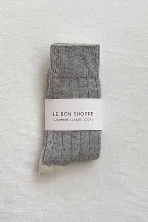 Classic Cashmere Socks by Le Bon Shoppe