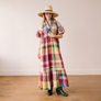 Harbor Plaid Charlotte Dress by Sunshine Tienda