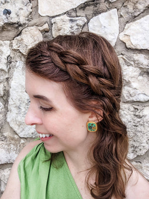 Alexandra Stud Earring by Katie Lynne