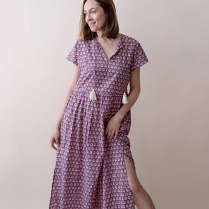 Meadow Dress in Lasko Raspberry by Graymarket Design