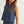 Pinstriped Denim Sleeveless Top