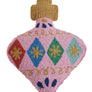 Pink Ornament Shaped Hook Pillow