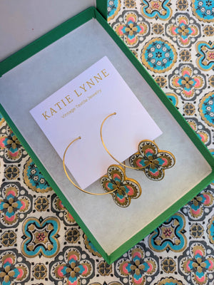 Sharon Hoop Earring by Katie Lynne