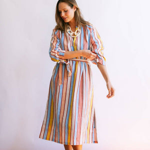 Seaplane Stripe Tejate Dress by Sunshine Tienda