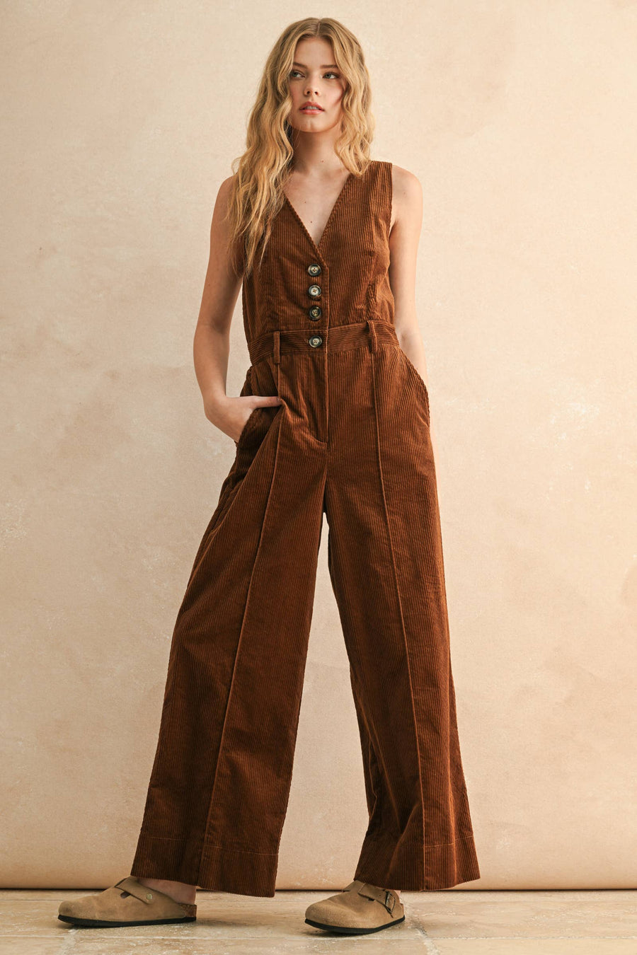 Corduroy Jumpsuit